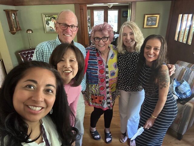 Gathering of authors in Los Angeles, August 2025